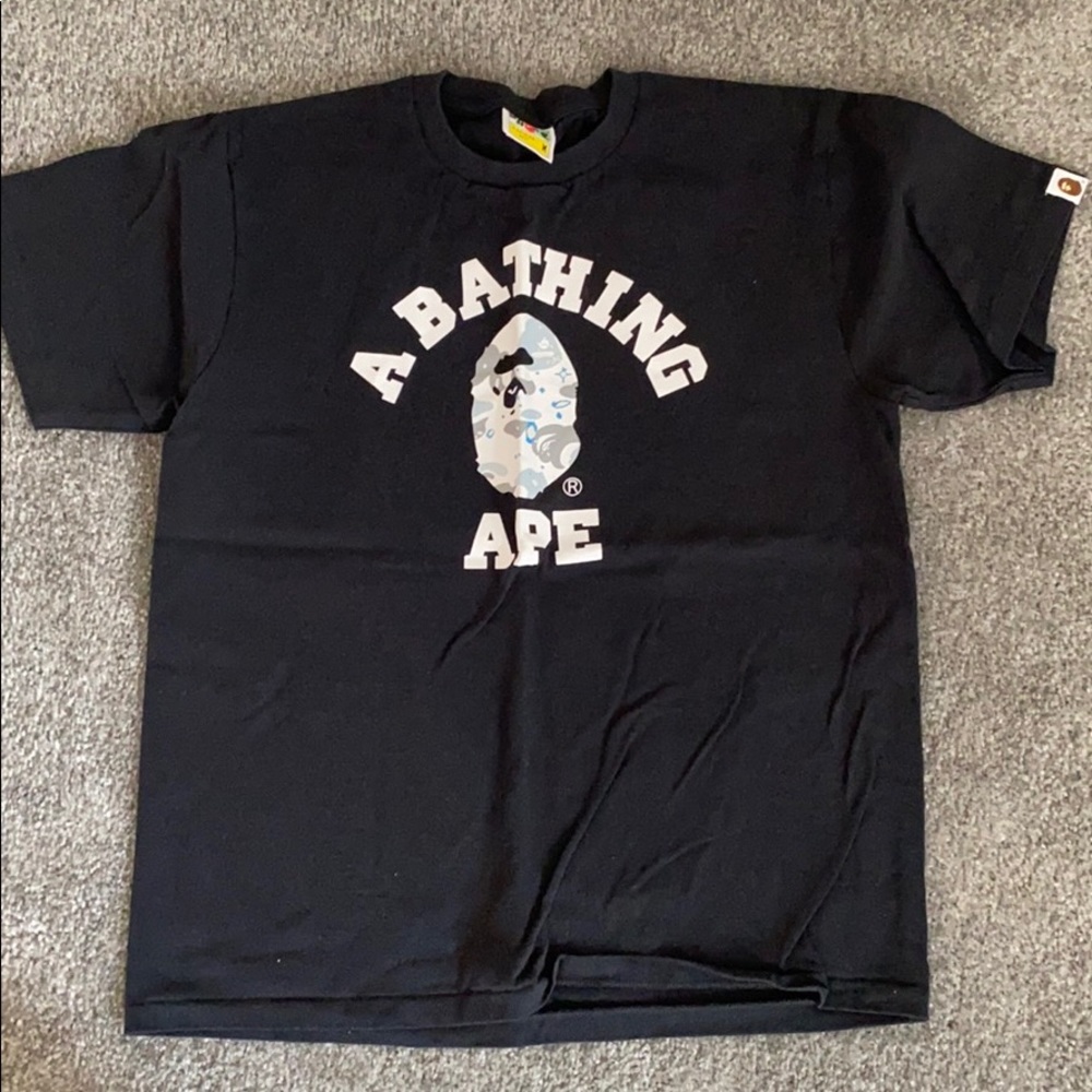 Medium Black Bathing Ape T-shirt